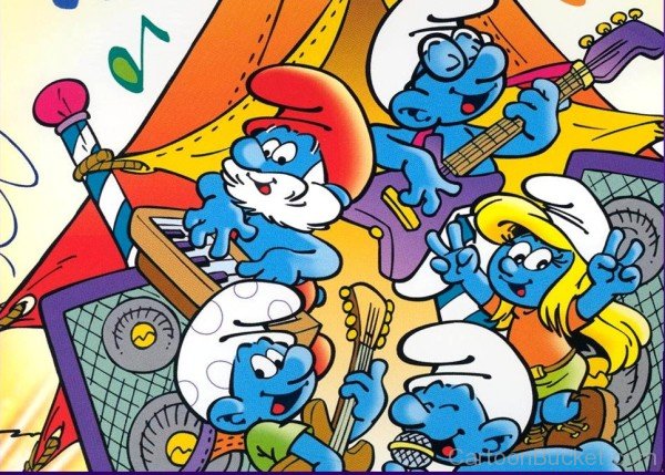 Music Lovers Smurfs