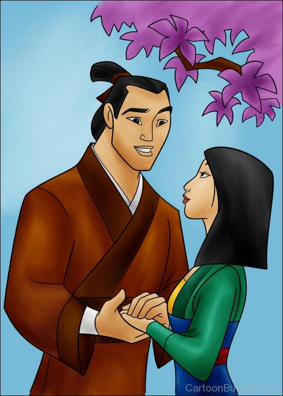 Picture Of Shang And Mulan