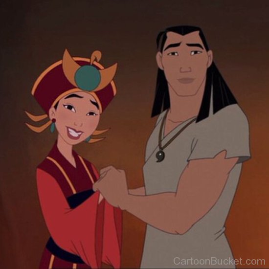 Shang Holding Princess Mulan Hand