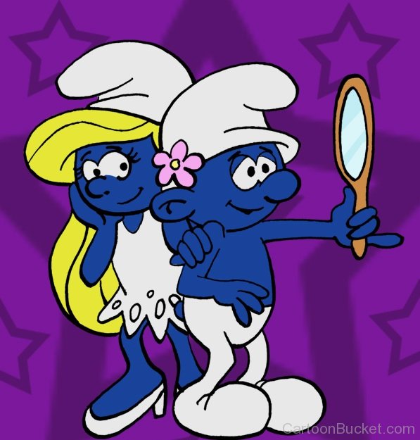 Smurfette And Vanity