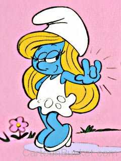 Stylish Smurfette