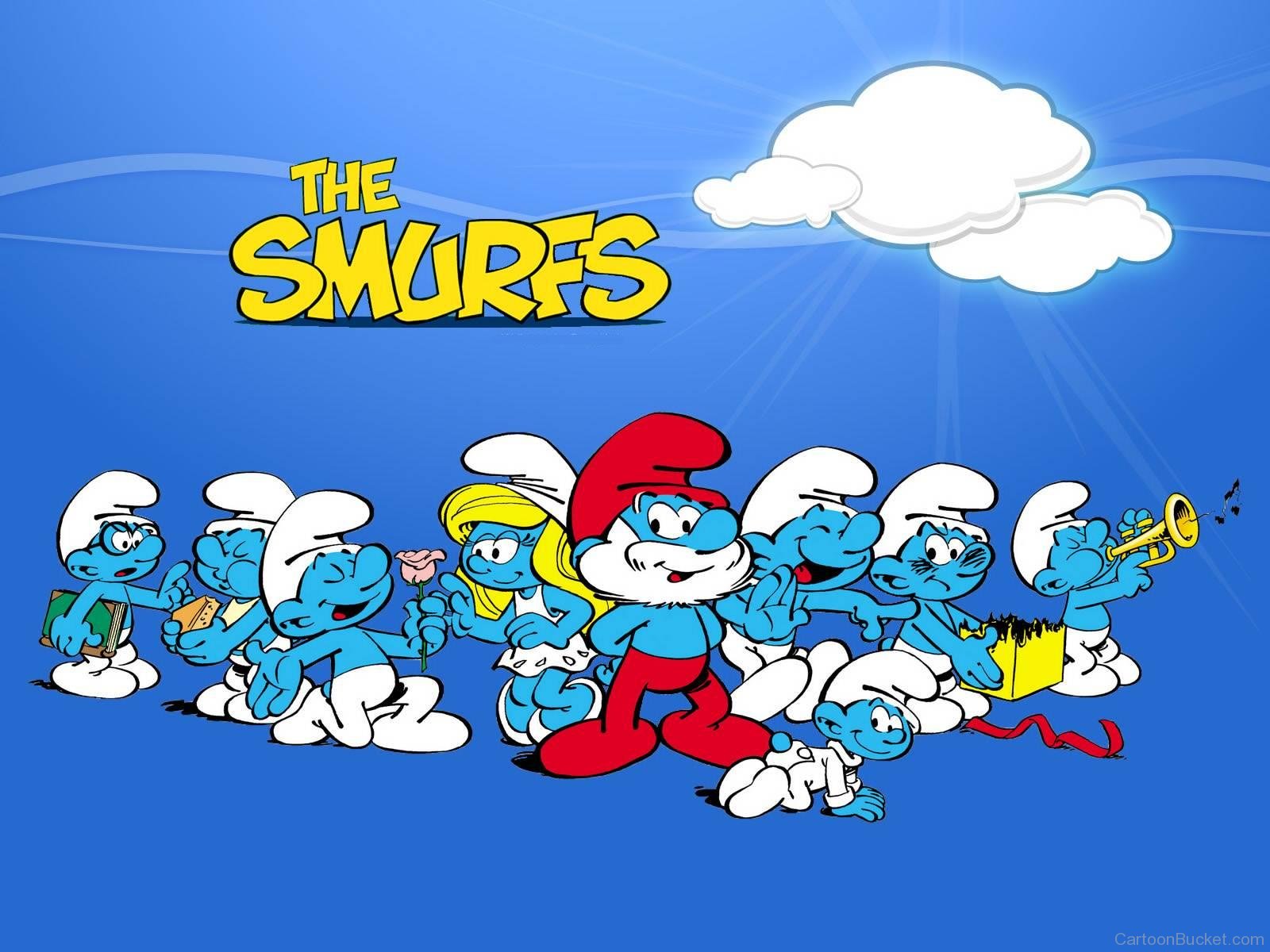 Family Guy Smurfs