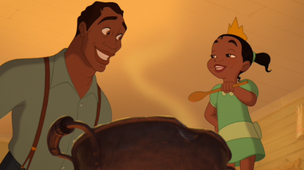 Tiana With His Father James