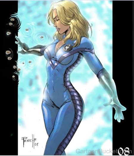 Cartoon Susan Storm Image