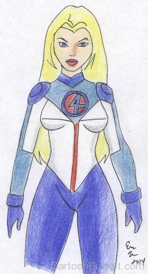 Drawing Of Susan Storm