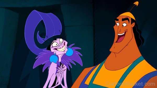 Kronk And Yzma Laughing