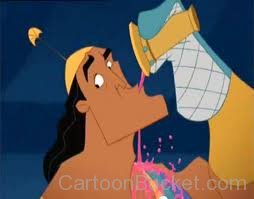 Kronk Drinking Shake