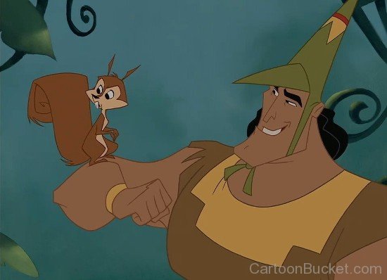 Kronk Looking At Bucky