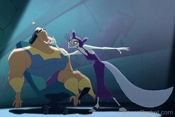 Kronk Looking At Yzma