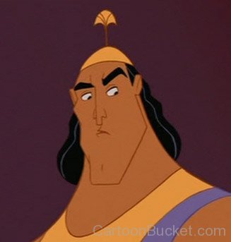 Kronk Looking Serious