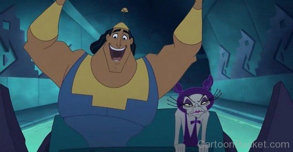 Kronk With Yzma Looking Exicted