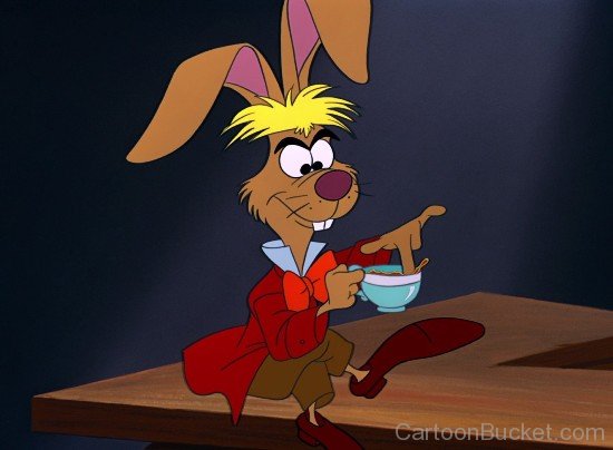 March Hare Checking Tea