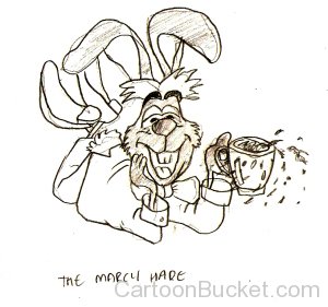 March Hare Sketch