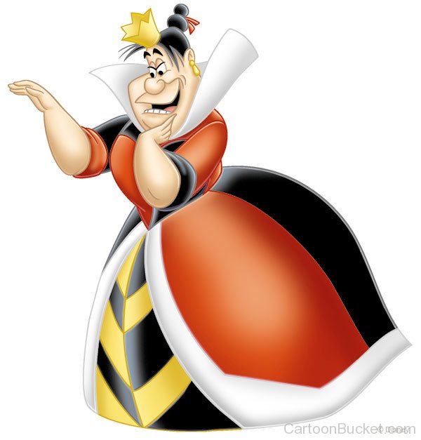 Queen Of Hearts Cartoon Picture