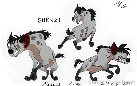 Shenzi With Different Styles