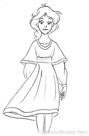 Sketch Of Princess Calla