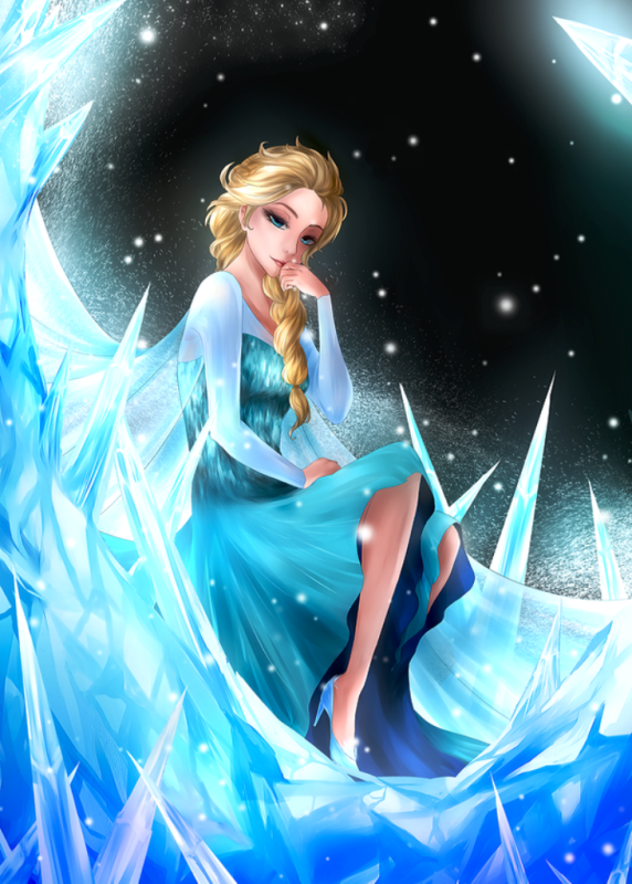 Amazing Queen Elsa-gh701