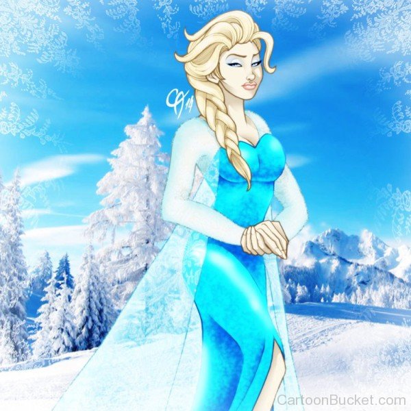 Beautiful Queen Elsa-gh703