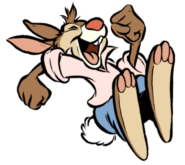 Br'er Rabbit Looking Excited-yu909