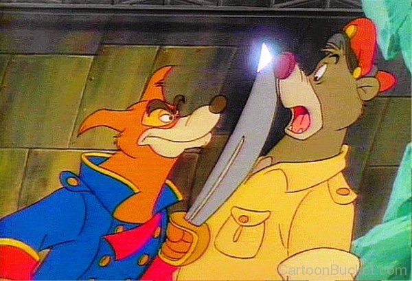 Don Karnage Scaring Baloo-ui825