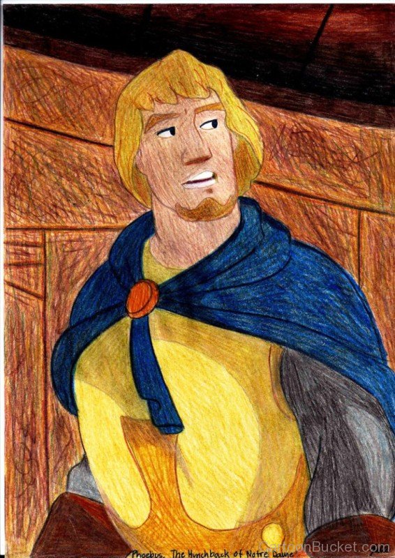 Drawing Of Captain Phoebus-we321