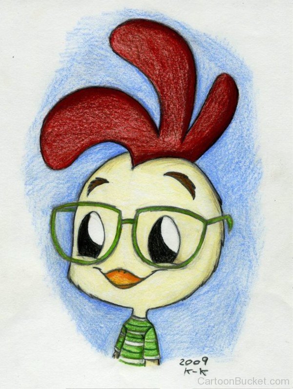 Drawing Of Chicken Little-rw216