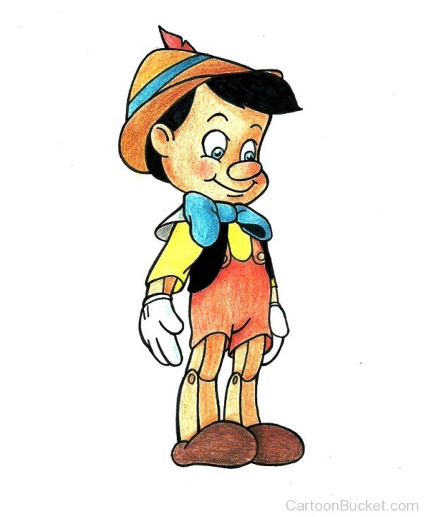 Drawing Of Pinocchio-dc402