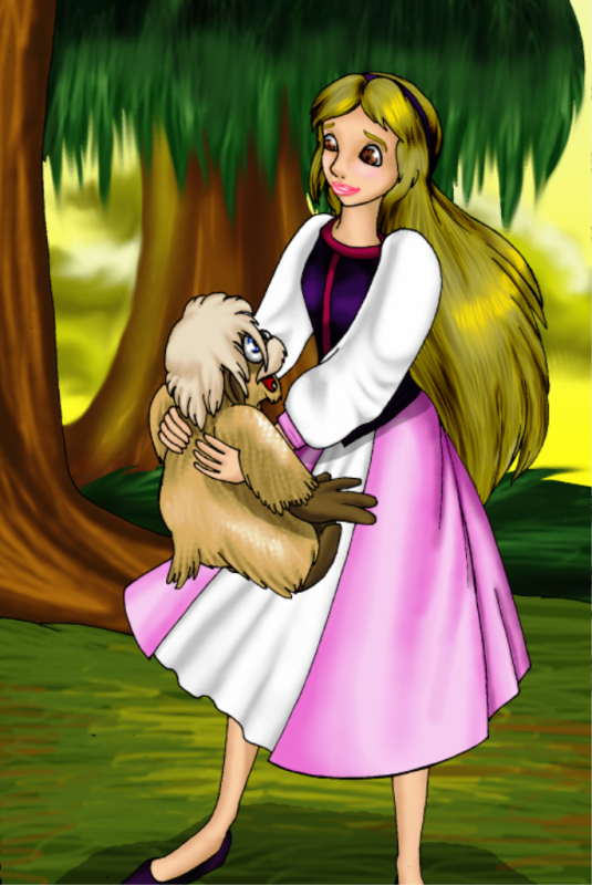 Eilonwy Holding Gurgi-ut911