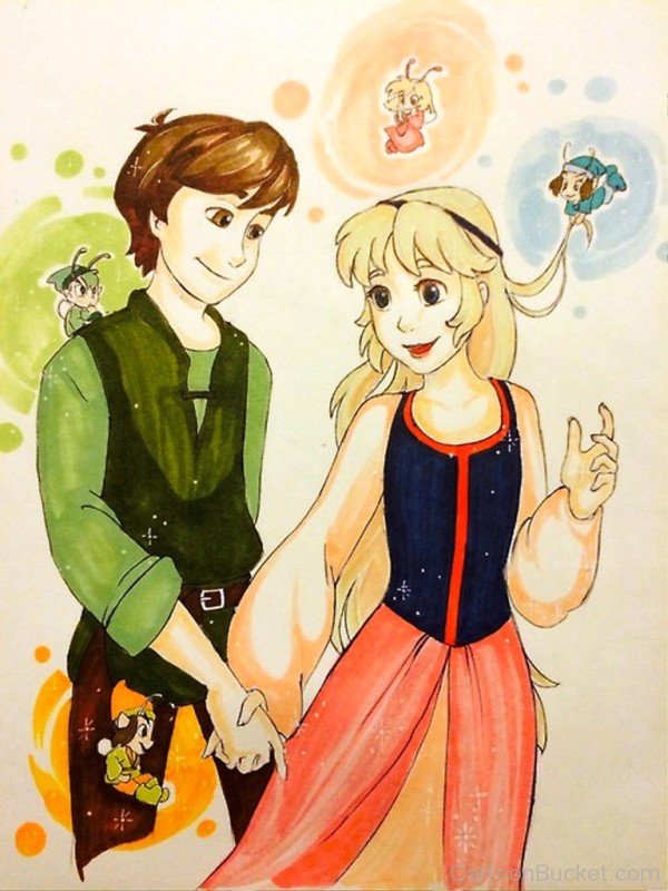 Eilonwy Holding Taran's Hand-ut912