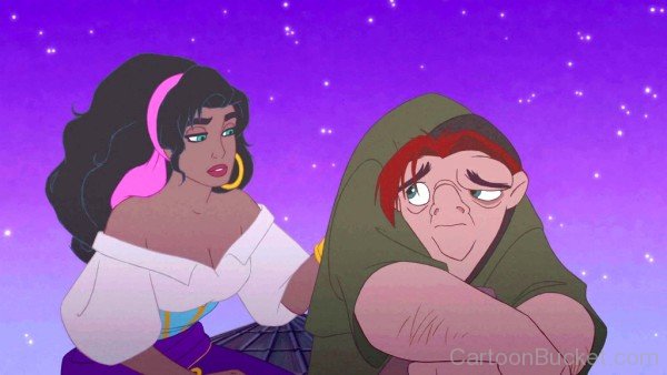 Esmeralda Looking At Quasimodo-ty424