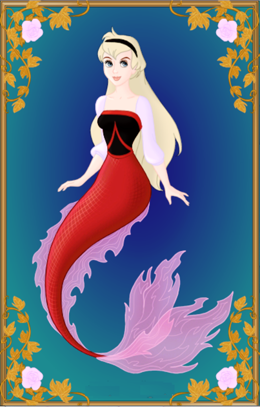 Frame Image Of Eilonwy Mermaid-ut924