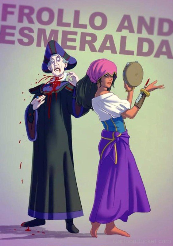 Frollo And Esmeralda-ty432