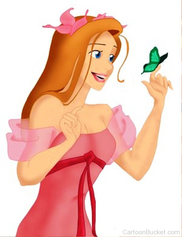 Giselle Playing With Butterfly-gh821