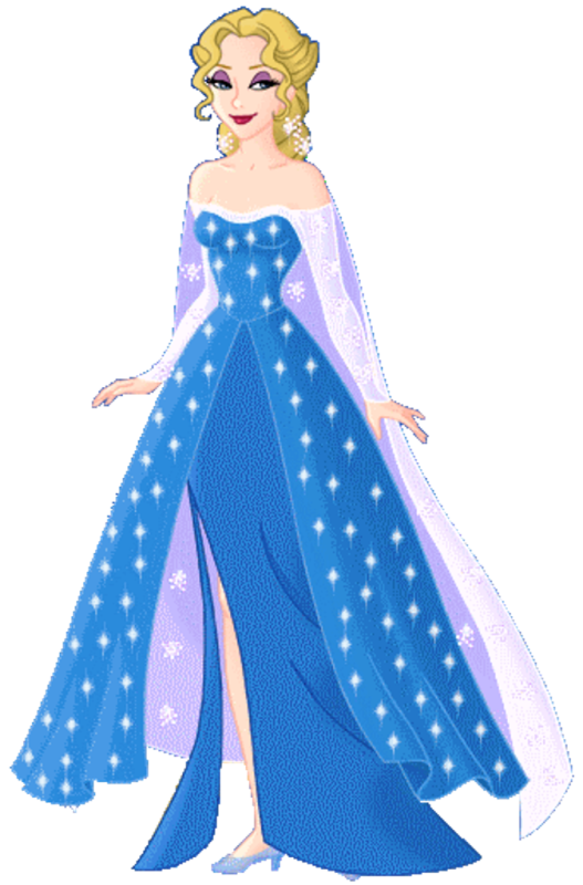 Glamorous Queen Elsa-gh712