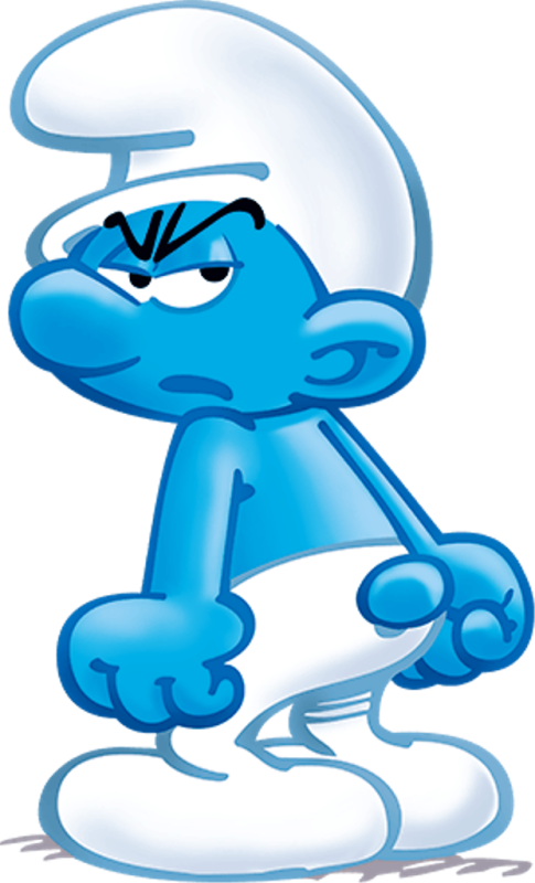 Grouchy Smurf Image-ty615