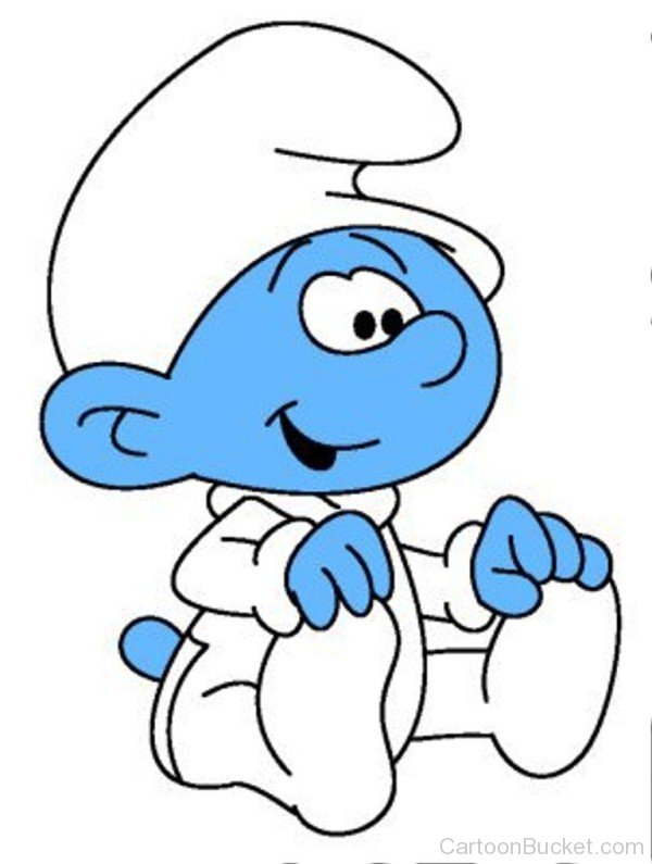 Happy Baby Smurf-gh613