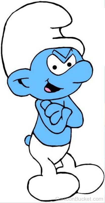 Happy Grouchy Smurf-ty618