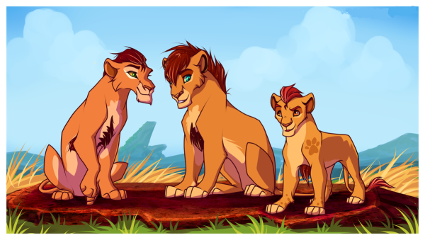 Kion With His Brothers-HJ730