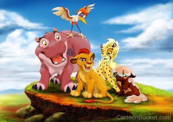 Kion With His Friends-HJ731