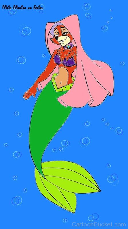 Maid Marian As Ariel-ds312