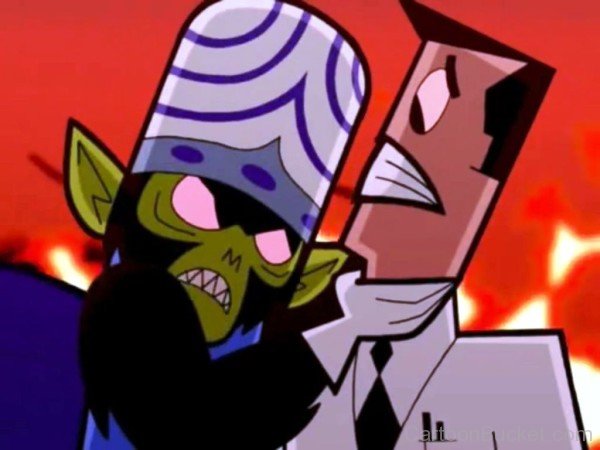 Mojo Jojo Holding Professor From Neck-mj616