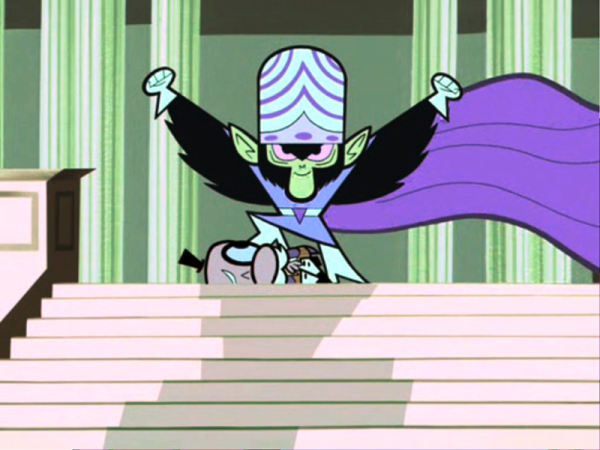 Mojo Jojo Raising His Hands-mj627