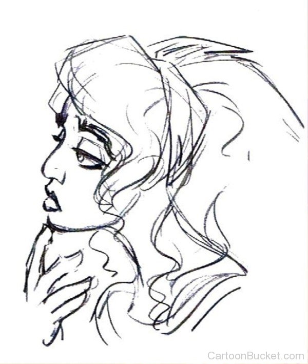 Pencil Sketch Of Princess Esmeralda-ty437