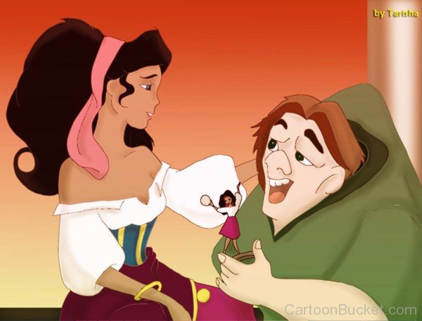 Princess Esmeralda And Quasimodo-ty442