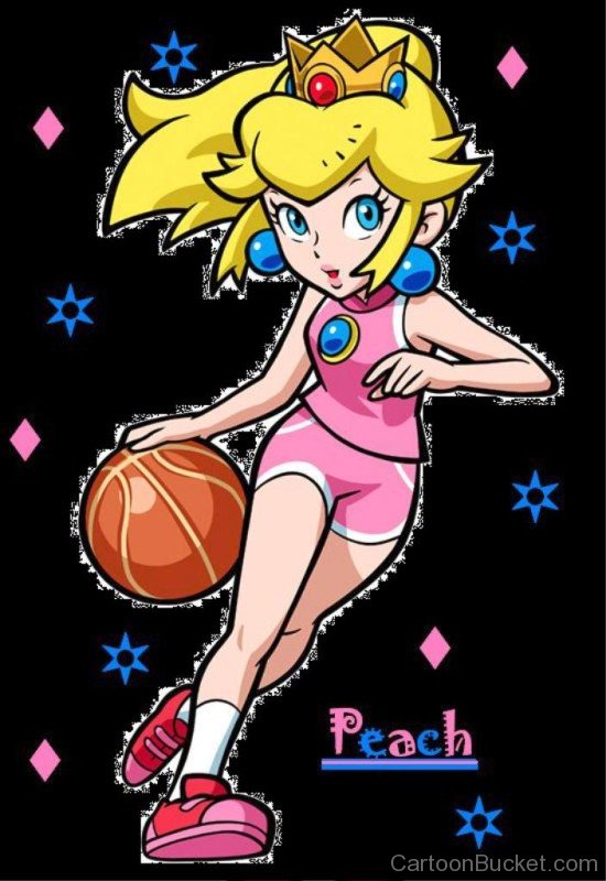 Princess Paech Playing Basketball-lk950