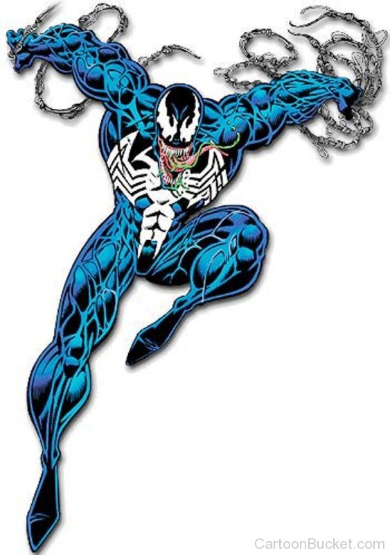 Venom Cartoon Photo-bn810