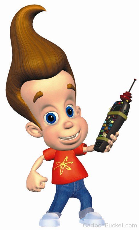 Jimmy Neutron Holding Remote-tr425