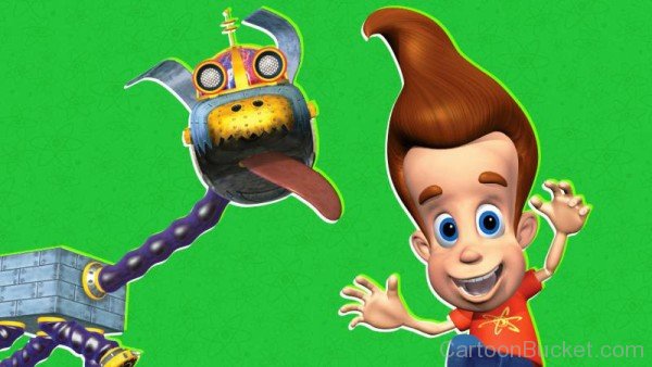 Jimmy Neutron With Goddard-tr436