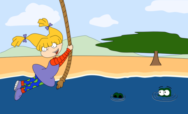 Angelica Pickles Playing With Rope-re823