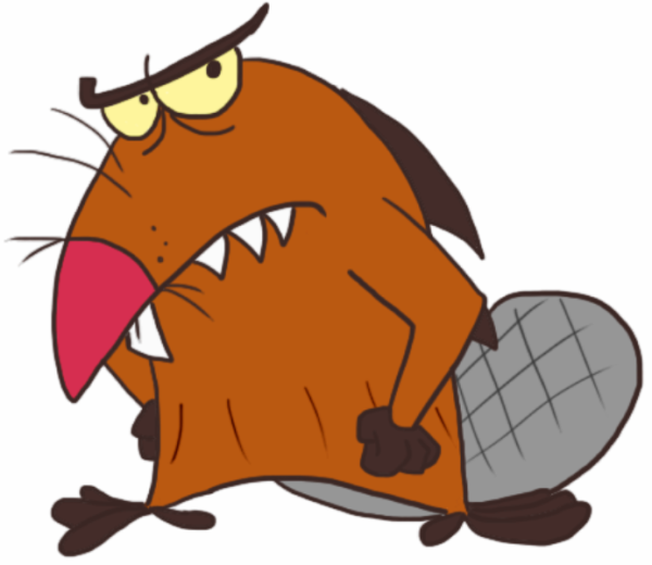 Angry Daggett Beaver-tvb701